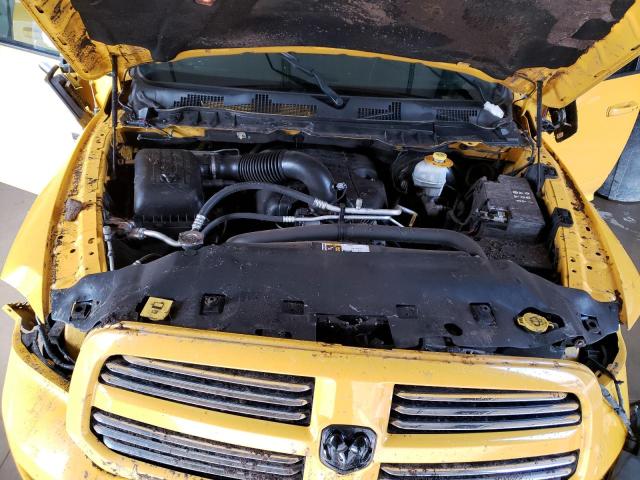 1C6RR7MT8GS293551 - 2016 RAM 1500 SPORT YELLOW photo 7