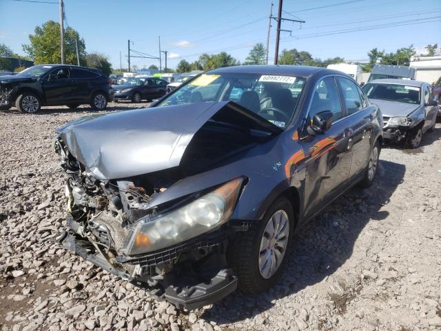 1HGCP2F38BA100772 - 2011 HONDA ACCORD LX GRAY photo 2