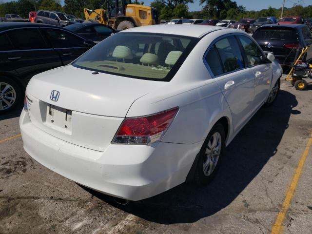 1HGCP2F47AA155348 - 2010 HONDA ACCORD LXP WHITE photo 4