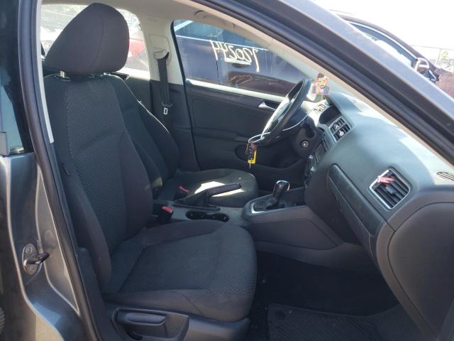 3VW2K7AJ4CM378372 - 2012 VOLKSWAGEN JETTA BASE GRAY photo 5