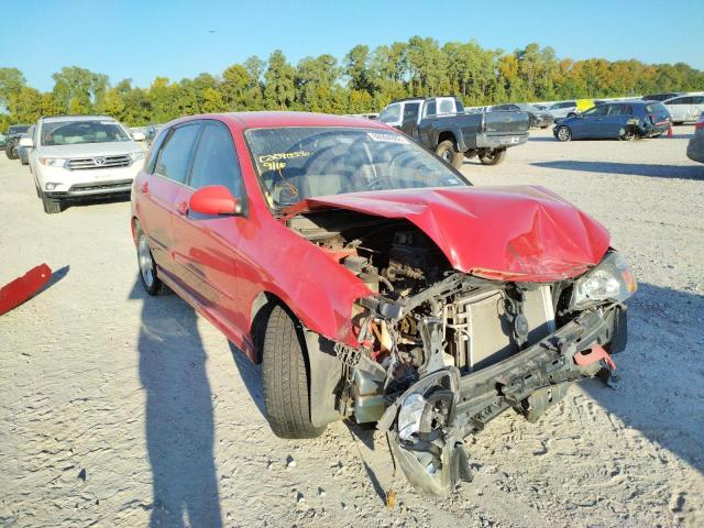 KNAFE241595024768 - 2009 KIA SPECTRA SX RED photo 1