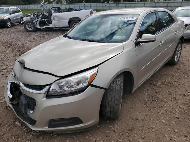 1G11C5SL7EF183586 - 2014 CHEVROLET MALIBU 1LT TAN photo 2