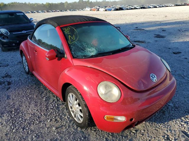 3VWCM31Y75M361380 - 2005 VOLKSWAGEN NEW BEETLE 红色 照片 1