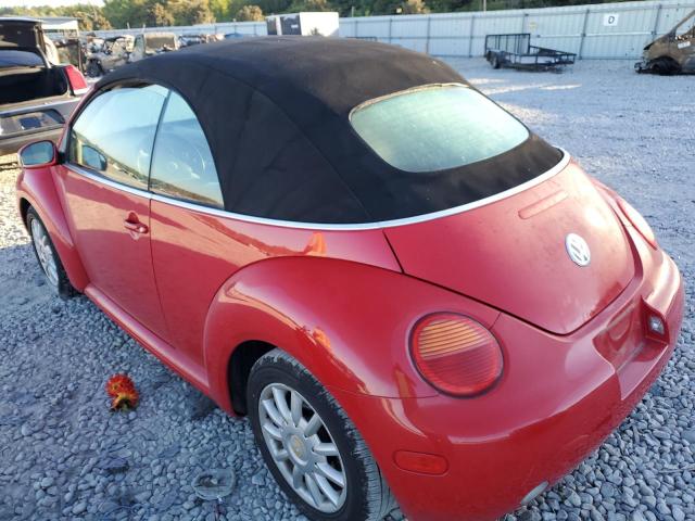 3VWCM31Y75M361380 - 2005 VOLKSWAGEN NEW BEETLE RED photo 3