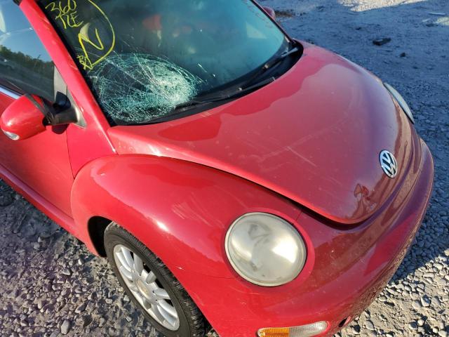 3VWCM31Y75M361380 - 2005 VOLKSWAGEN NEW BEETLE 红色 照片 9