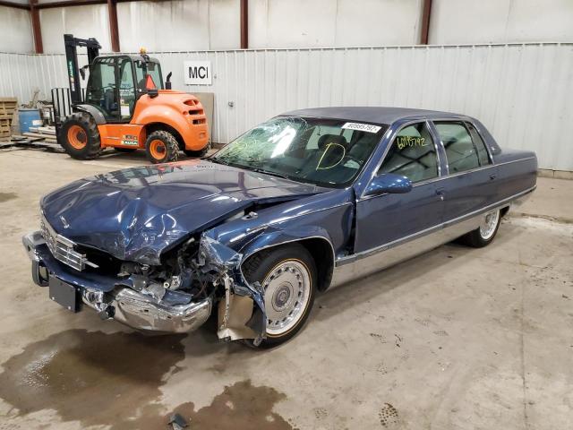 1G6DW52P0SR703123 - 1995 CADILLAC FLEETWOOD BLUE photo 2