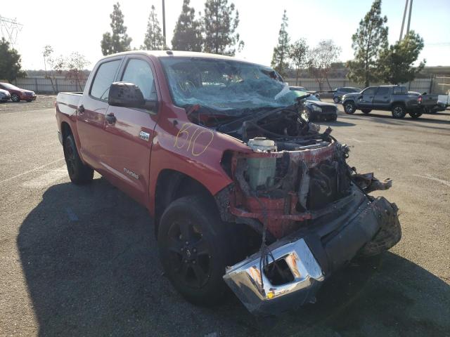 5TFEY5F15GX198670 - 2016 TOYOTA TUNDRA CRE RED photo 1