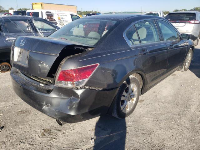 1HGCP26419A042961 - 2009 HONDA ACCORD LXP GRAY photo 4