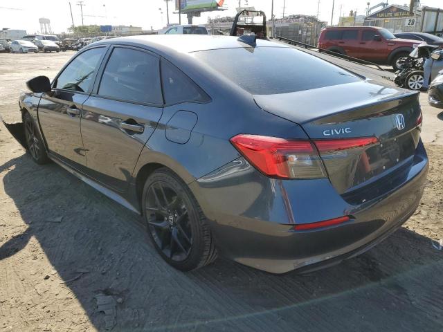 2HGFE2F56NH579168 - 2022 HONDA CIVIC SPOR GRAY photo 3