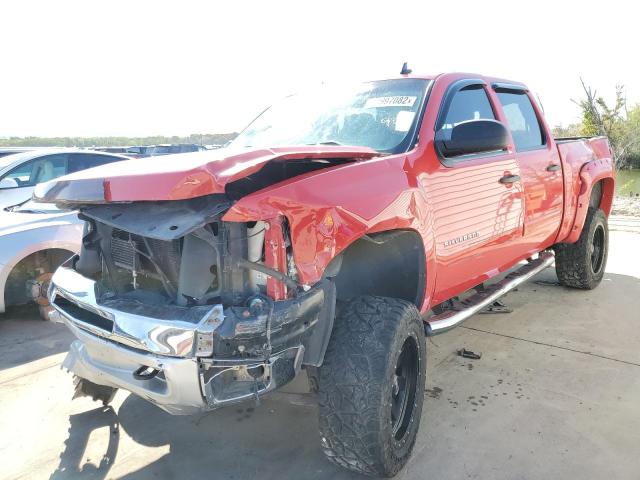 1GCPKSE75CF126480 - 2012 CHEVROLET SILVERADO RED photo 2