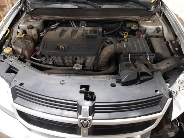 1B3CC4FB3AN186823 - 2010 DODGE AVENGER SX SILVER photo 7