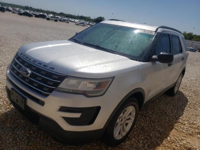 1FM5K7B87GGB89464 - 2016 FORD EXPLORER SILVER photo 2