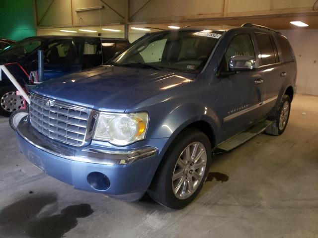 1A8HX58287F526751 - 2007 CHRYSLER ASPEN LIMI BLUE photo 2