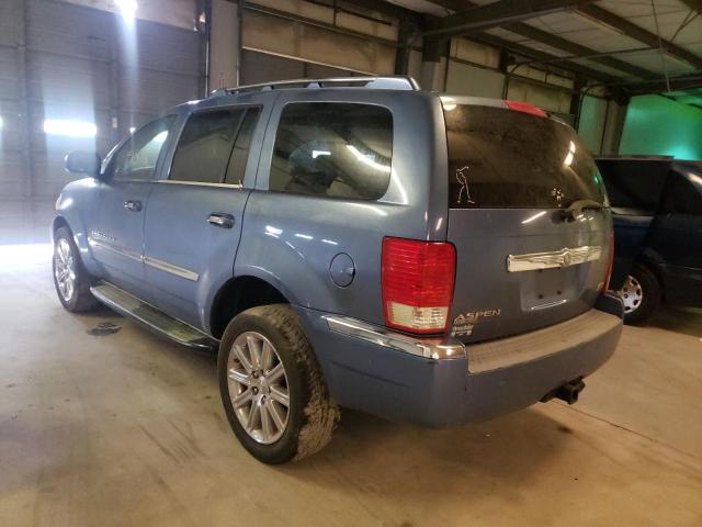 1A8HX58287F526751 - 2007 CHRYSLER ASPEN LIMI BLUE photo 3