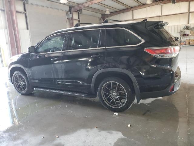 5TDYKRFH1FS090201 - 2015 TOYOTA HIGHLANDER BLACK photo 2