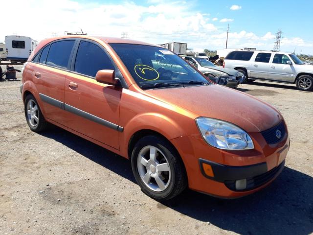 KNADE163166083726 - 2006 KIA RIO 5 ORANGE photo 1