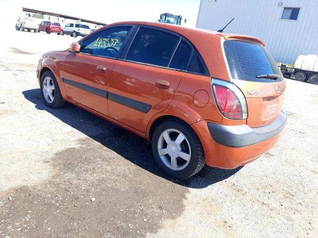 KNADE163166083726 - 2006 KIA RIO 5 ORANGE photo 3