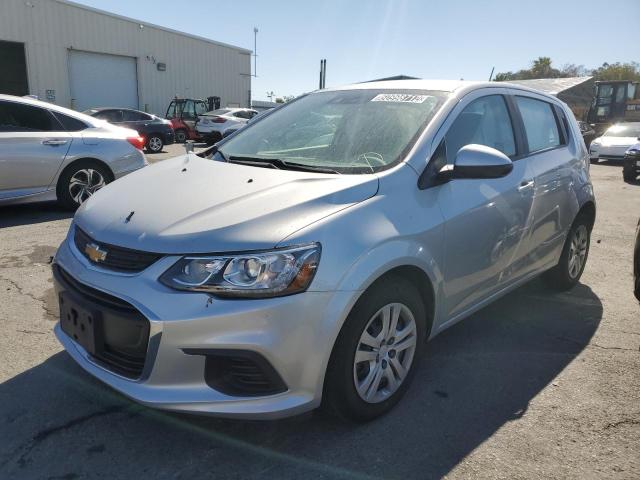 1G1JG6SB6L4132154 - 2020 CHEVROLET SONIC SILVER photo 2