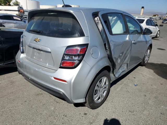 1G1JG6SB6L4132154 - 2020 CHEVROLET SONIC SILVER photo 4