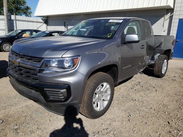 1GCHSCEA2N1169440 - 2022 CHEVROLET COLORADO L GRAY photo 2