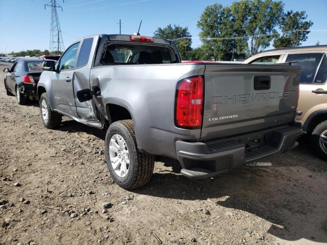 1GCHSCEA2N1169440 - 2022 CHEVROLET COLORADO L GRAY photo 3