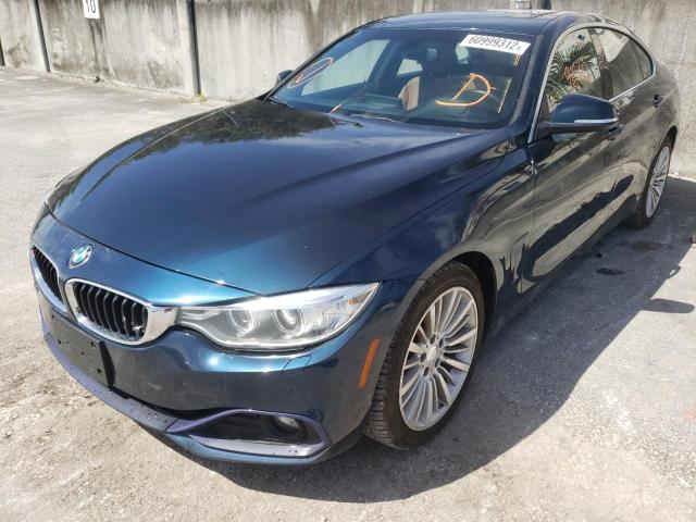 WBA4C9C58GG139442 - 2016 BMW 428 XI GRA BLUE photo 2