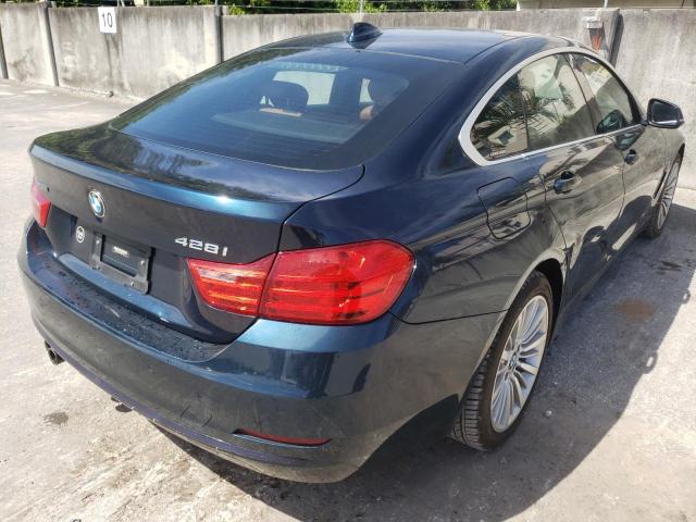 WBA4C9C58GG139442 - 2016 BMW 428 XI GRA BLUE photo 4