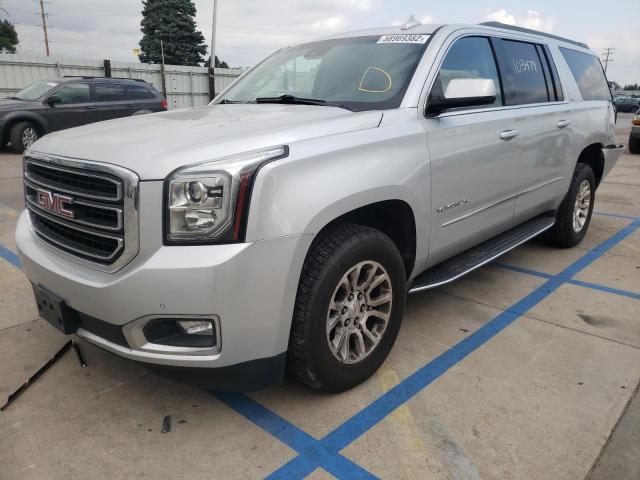 1GKS2GKC3HR179018 - 2017 GMC YUKON XL SILVER photo 2