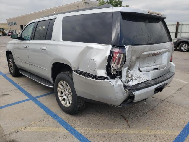 1GKS2GKC3HR179018 - 2017 GMC YUKON XL SILVER photo 3