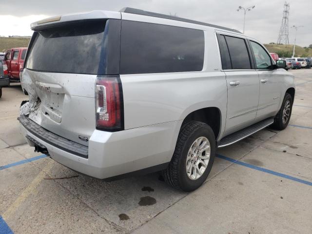 1GKS2GKC3HR179018 - 2017 GMC YUKON XL SILVER photo 4