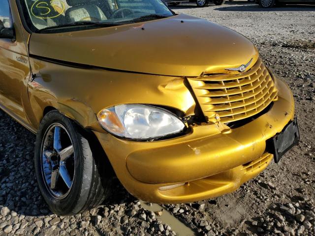 3C8FY68B72T332873 - 2002 CHRYSLER PT CRUISER GOLD photo 10