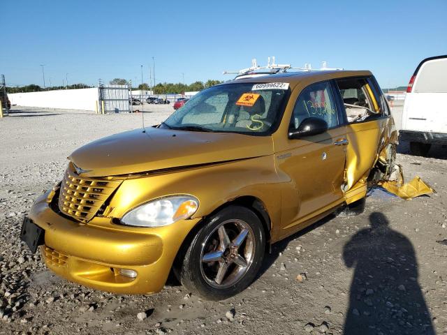 3C8FY68B72T332873 - 2002 CHRYSLER PT CRUISER GOLD photo 2