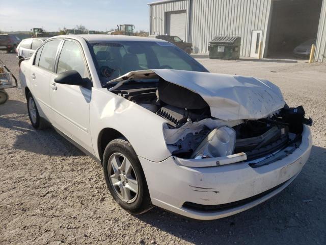 1G1ZT52865F313436 - 2005 CHEVROLET MALIBU LS WHITE photo 1