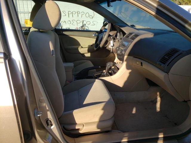 1HGCM56456A037901 - 2006 HONDA ACCORD LX TAN photo 5