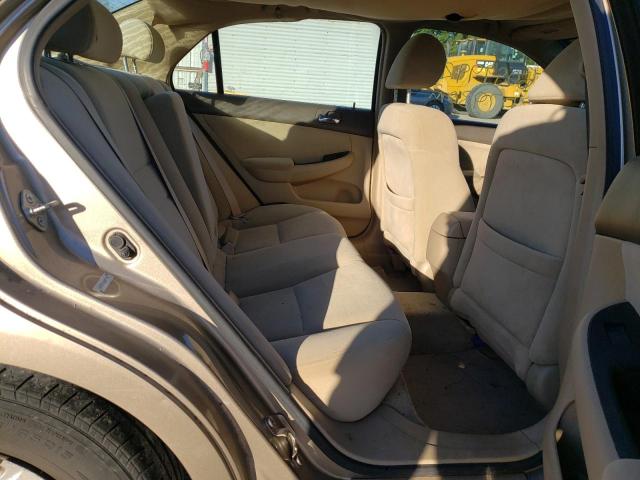 1HGCM56456A037901 - 2006 HONDA ACCORD LX TAN photo 6