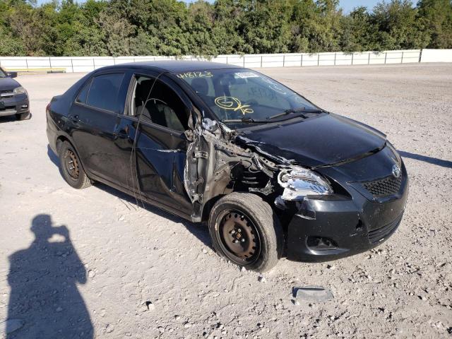 JTDBT4K34C1418123 - 2012 TOYOTA YARIS BLACK photo 9