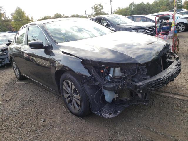 1HGCR2F34DA222509 - 2013 HONDA ACCORD LX BLACK photo 1