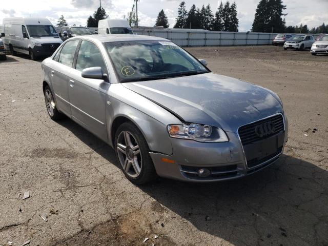 WAUAF78E97A075759 - 2007 AUDI A4 2 SILVER photo 1