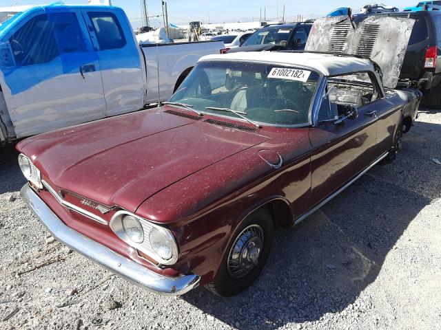 30967L111913 - 1963 CHEVROLET UK BURGUNDY photo 2