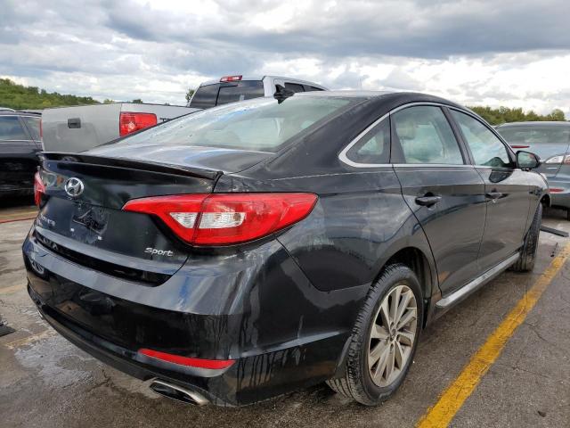 5NPE34AF9FH157268 - 2015 HYUNDAI SONATA SPO BLACK photo 4