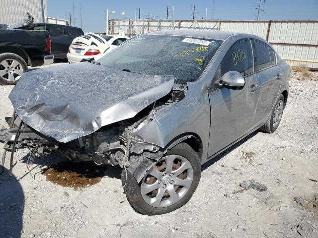 JM1BL1TF8D1775796 - 2013 MAZDA 3 I SILVER photo 2