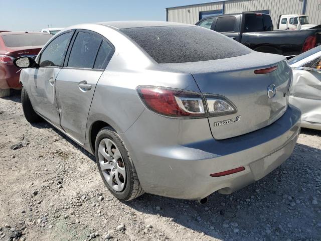 JM1BL1TF8D1775796 - 2013 MAZDA 3 I SILVER photo 3