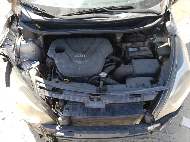 KNADM4A31D6283398 - 2013 KIA RIO SILVER photo 7