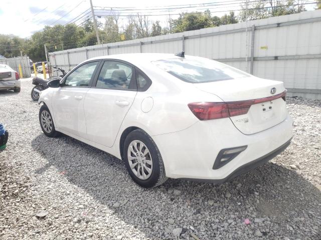 3KPF24AD1KE027022 - 2019 KIA FORTE FE WHITE photo 3