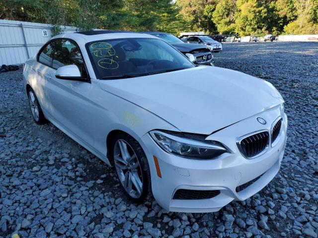 WBA1F5C53EV246233 - 2014 BMW 228 I WHITE photo 1