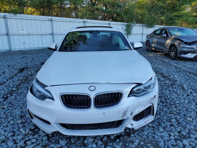 WBA1F5C53EV246233 - 2014 BMW 228 I WHITE photo 9