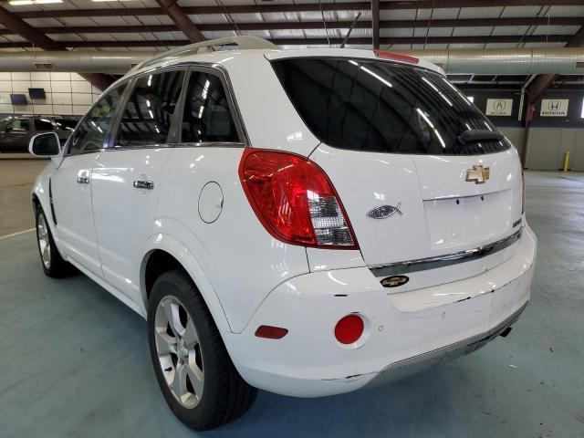 3GNAL4EK7ES651453 - 2014 CHEVROLET CAPTIVA LT WHITE photo 3