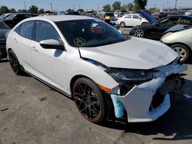 SHHFK7H43MU427294 - 2021 HONDA CIVIC SPOR WHITE photo 1