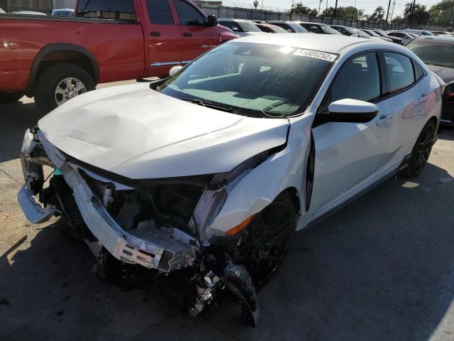 SHHFK7H43MU427294 - 2021 HONDA CIVIC SPOR WHITE photo 2