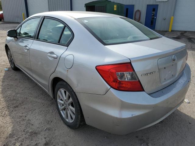 19XFB2F95CE338348 - 2012 HONDA CIVIC EXL Gümüş foto 3